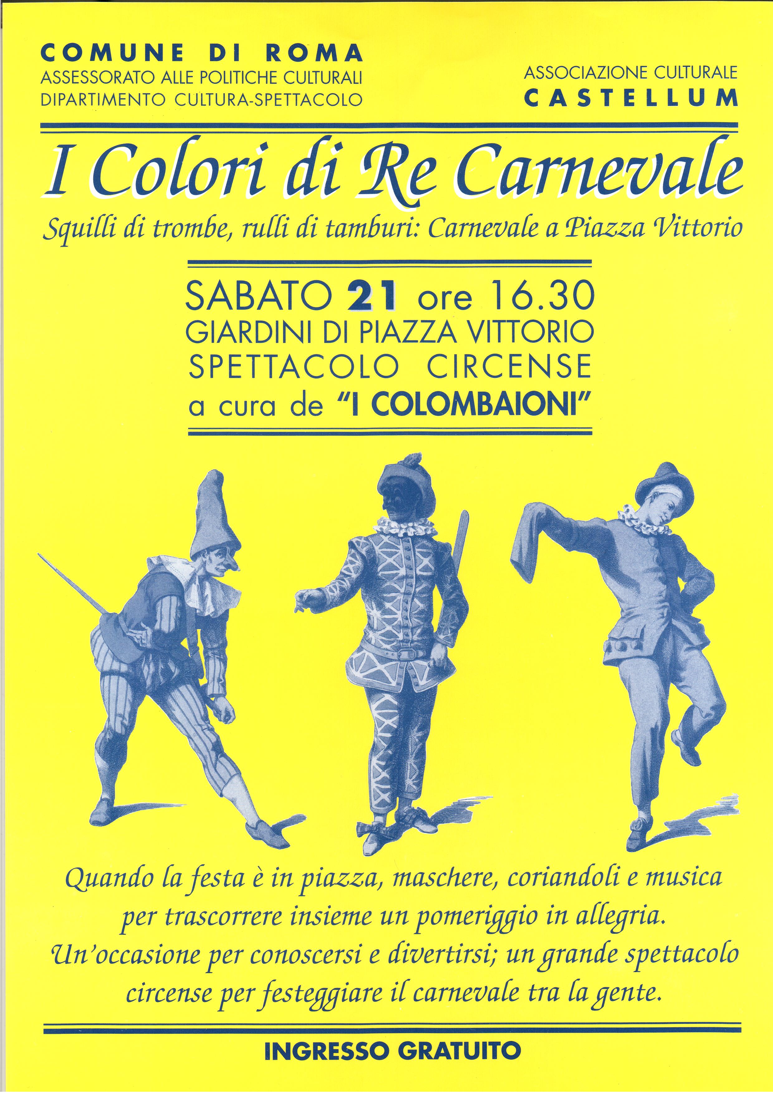 I Colori di Re Carnevale ’98