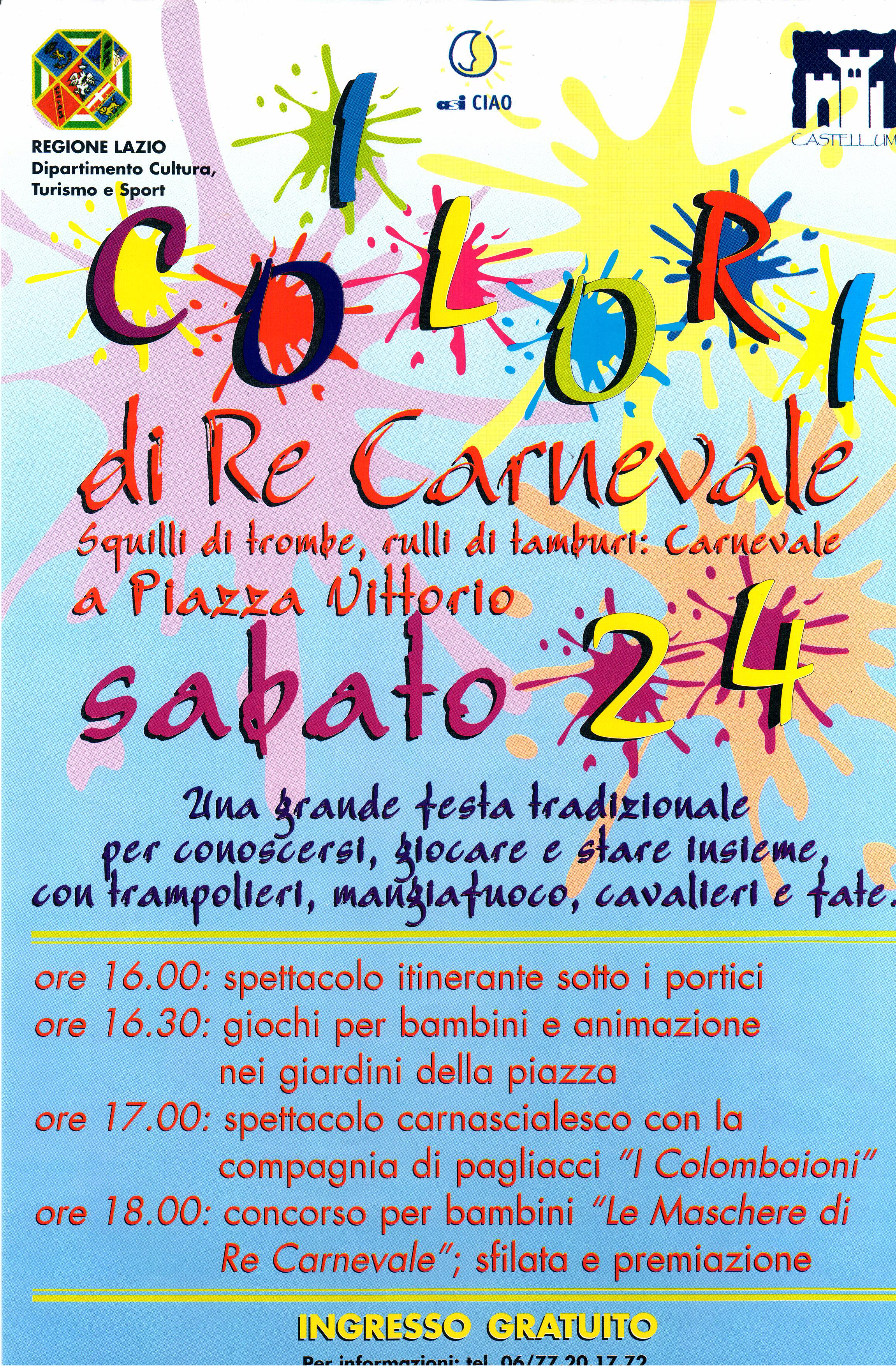 I Colori di Re Carnevale