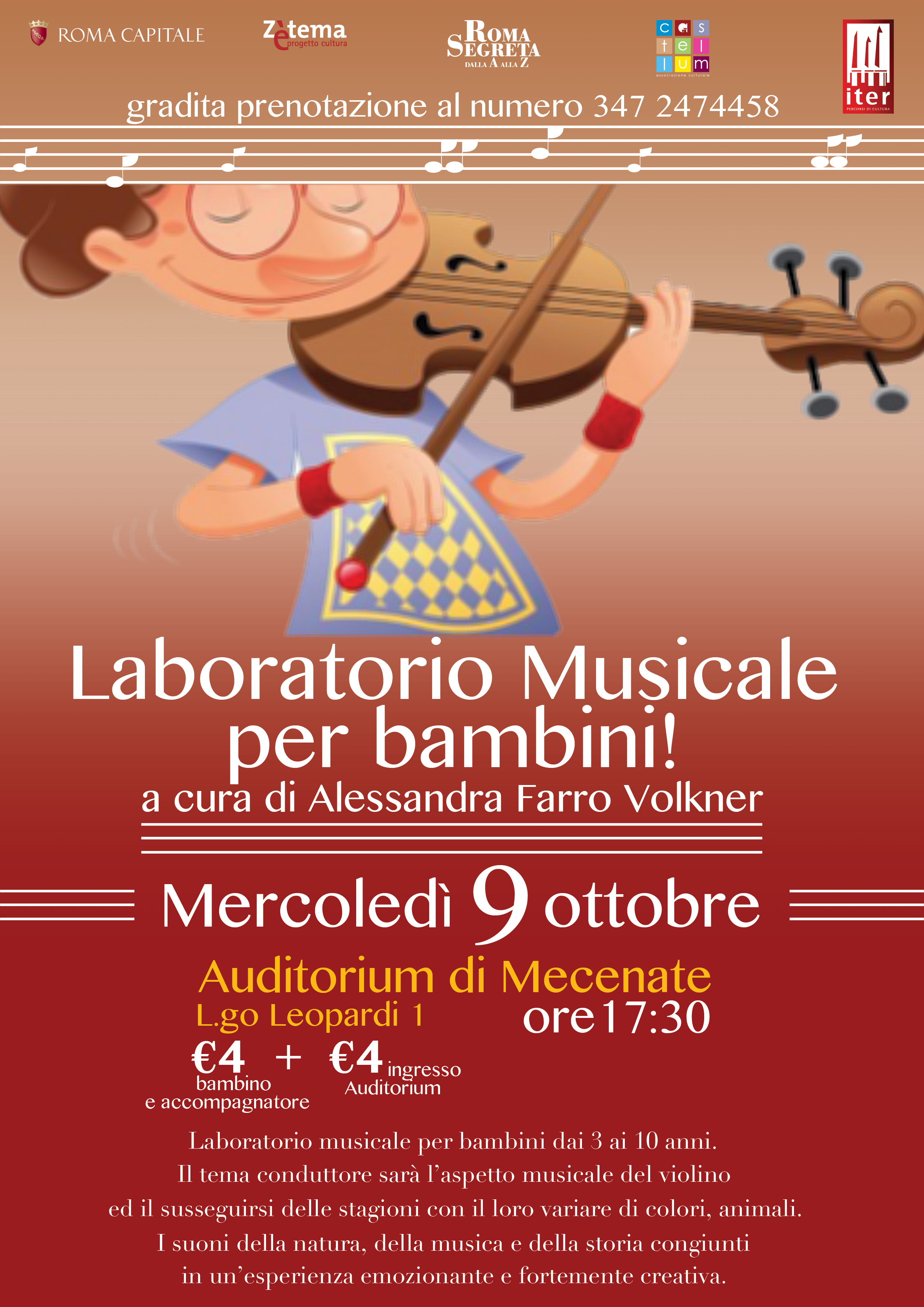 Laboratorio musicale per bambini