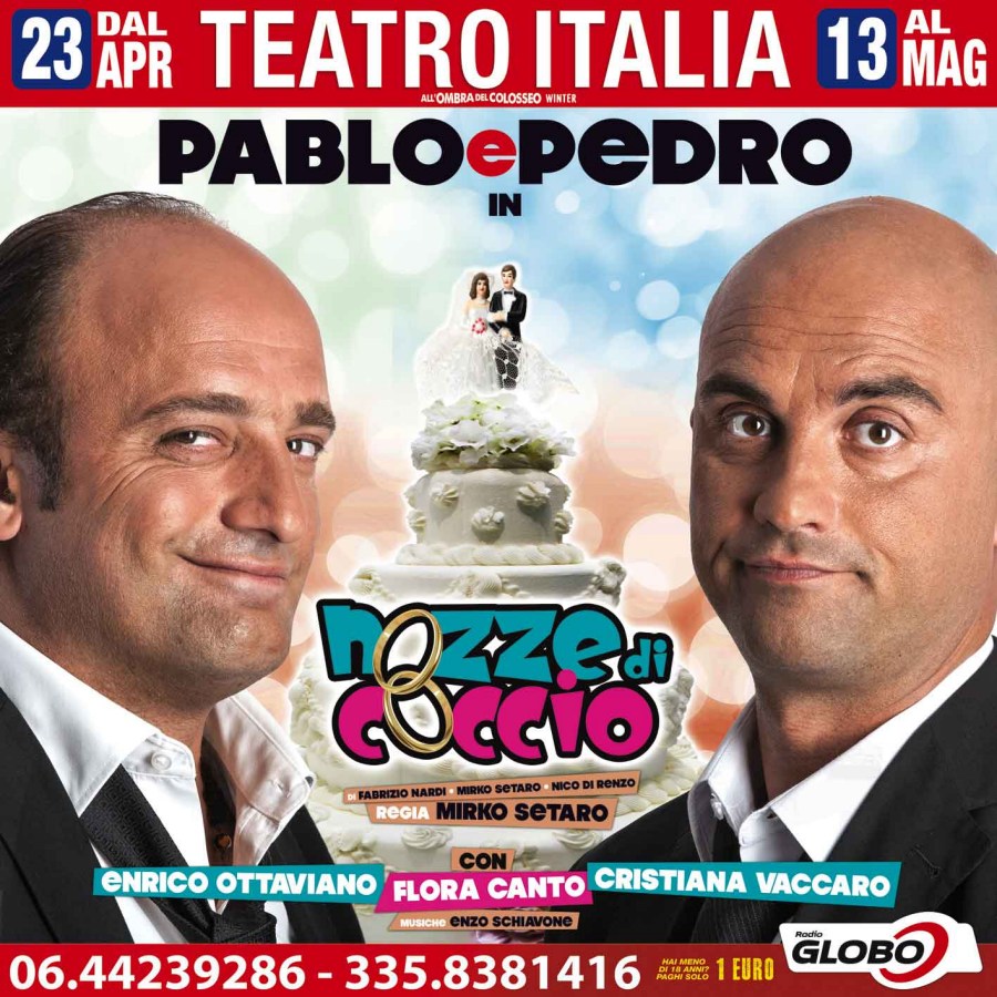 Pablo & Pedro in “Nozze di coccio”