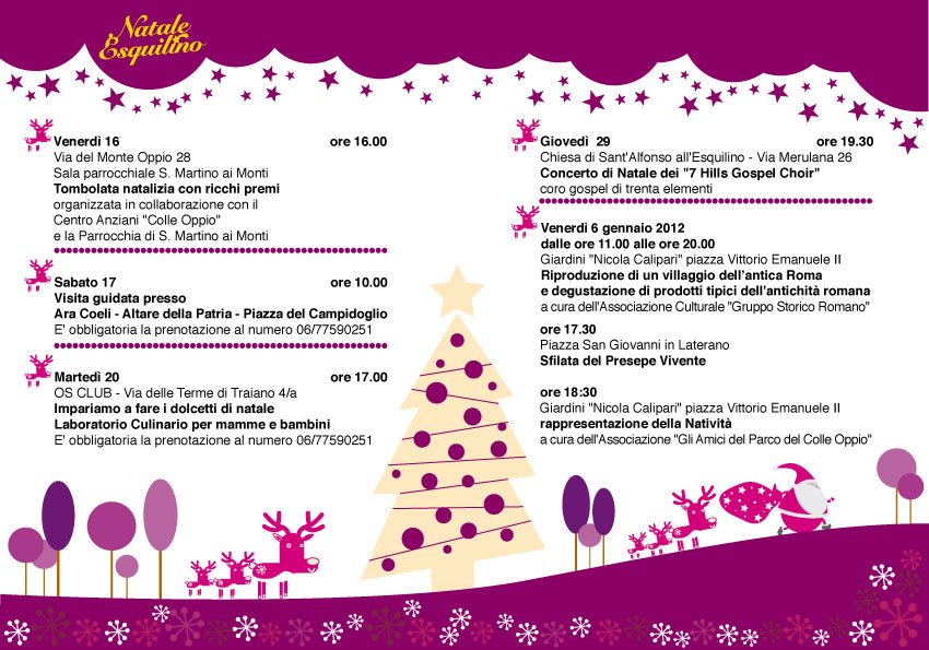 Natale Esquilino 2011 iniziative